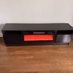 Black Fire Place 