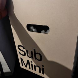 Sonos sub mini Brand new box not even opened!