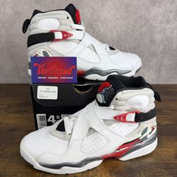 Air Jordan 8 Retro Bugs Bunny Bulls 2013 Size 4.5 GS / 6W 305368-103 Youth Shoes OG Rare