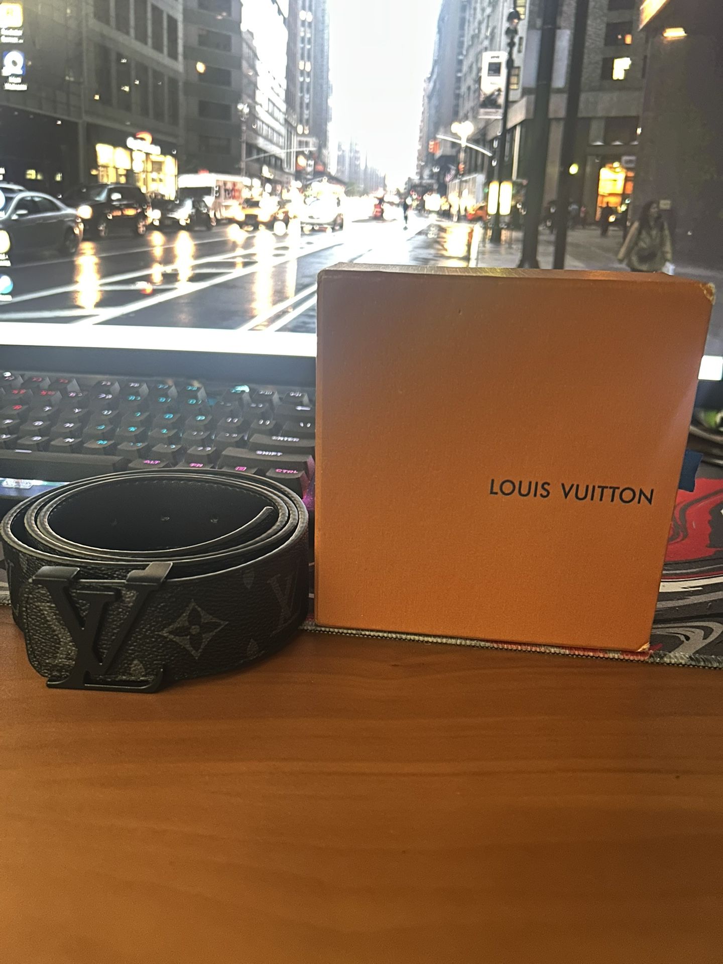 Louis Vuitton Belt Black