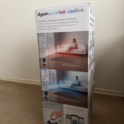 Dyson Pure Hot + Cool Link Hp02 Purifier(white/Silver)