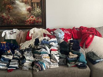 140+ Piece Baby Boy Clothing Lot | 6–12 Months