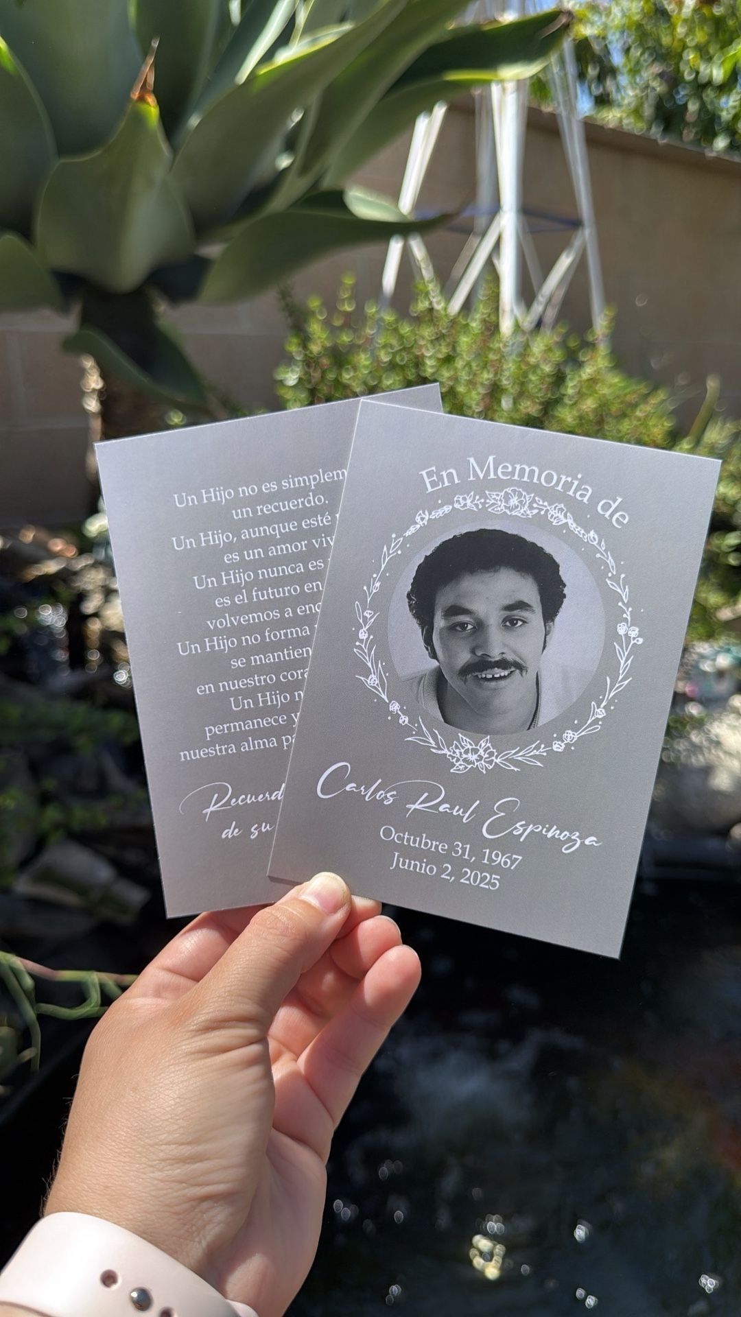 Memorial Program / Memorial Invitation / Funeral Program / Funeral Invitation