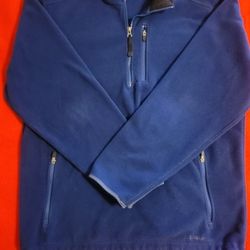 Mens Lg (Tall) "L.L.Bean" Fleece Pullover Jacket