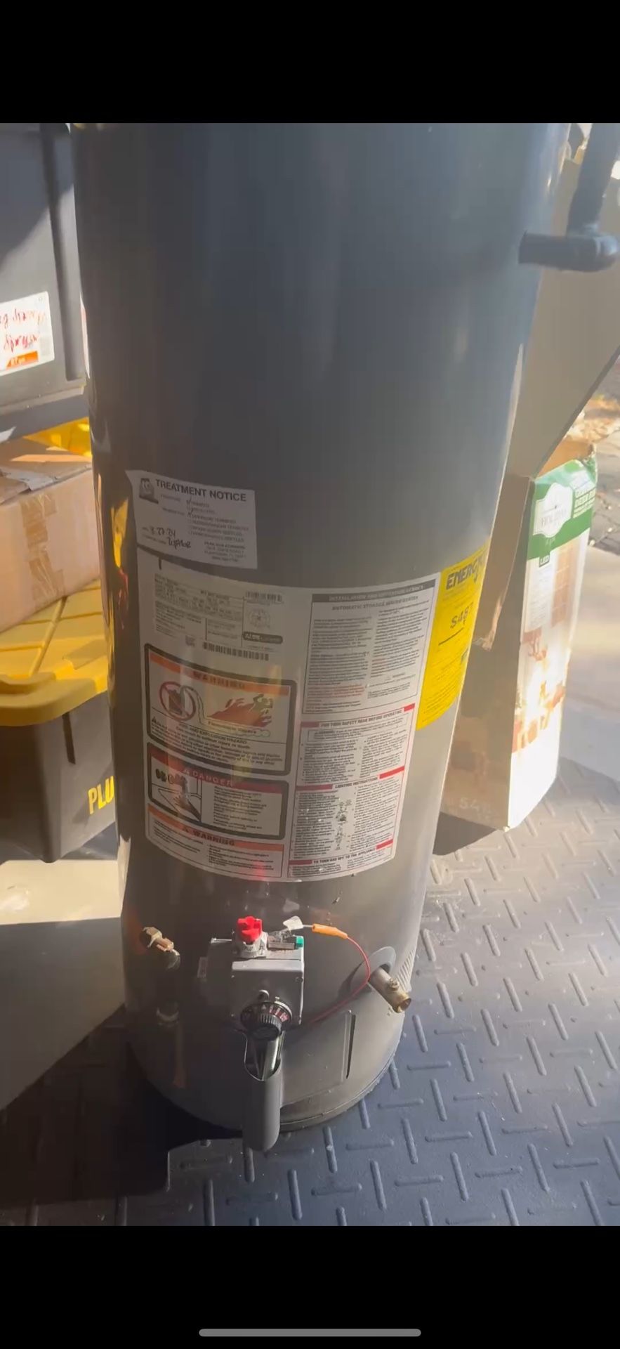 Rheem Propane Water Heater