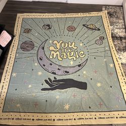 ✨ “You Are Magic” Tapestry – 7ft x 8ft ✨