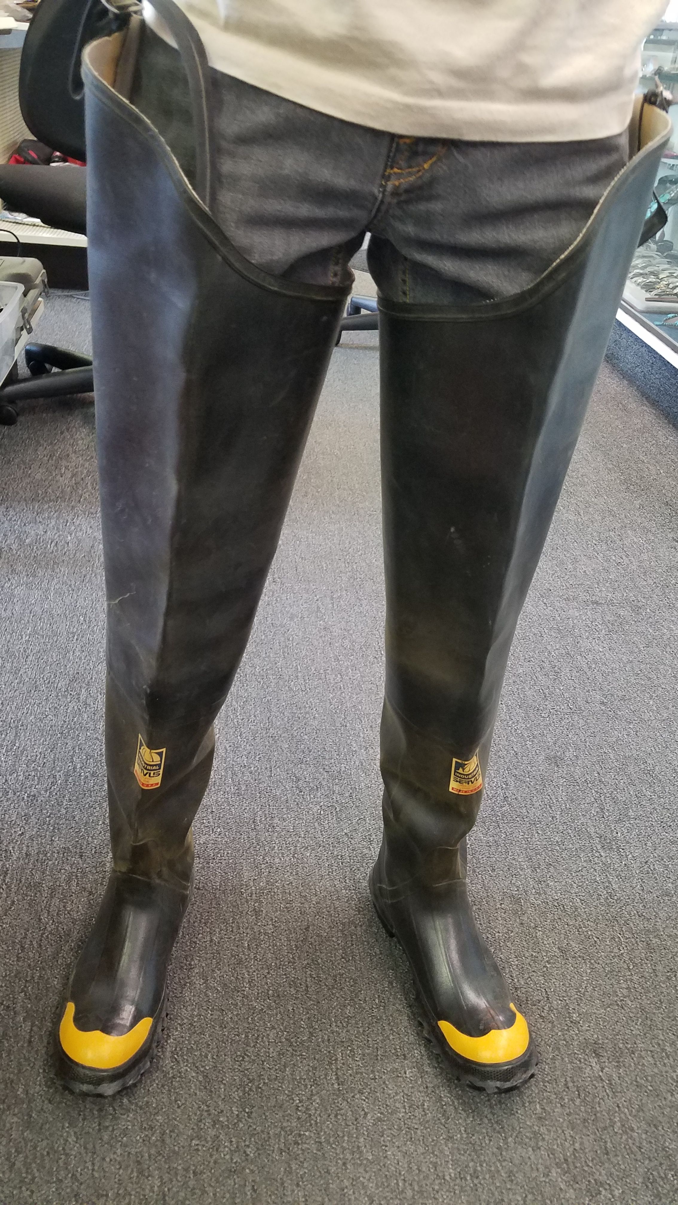 Industrial Servus Steel toe Full Hip Waders for Sale in West