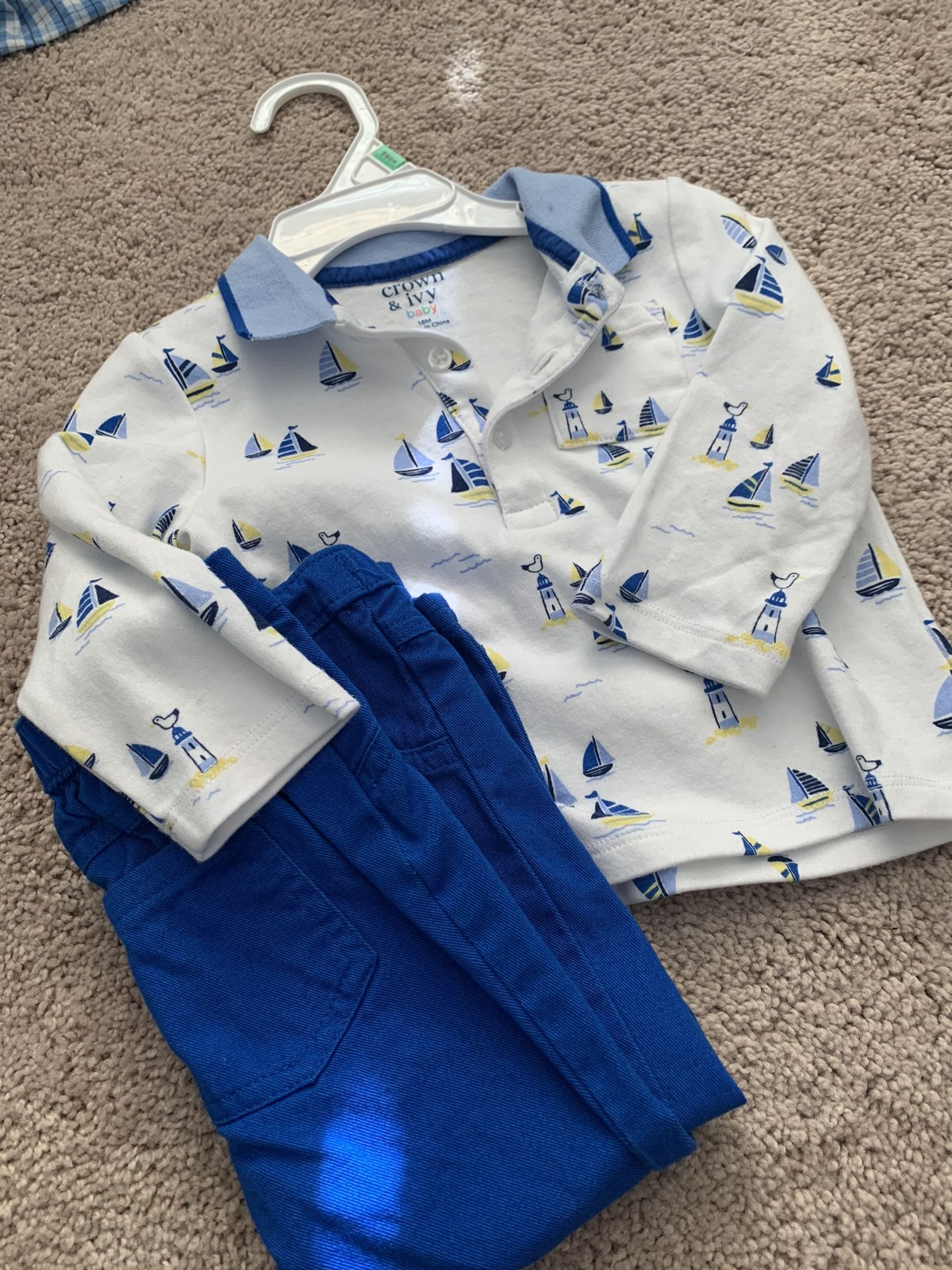 Baby’s Crown and Ivy Set