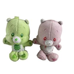 Vintage Care Bear Cubs 2004 Lot Of 2: Good Luck Bear And Cheer Bear