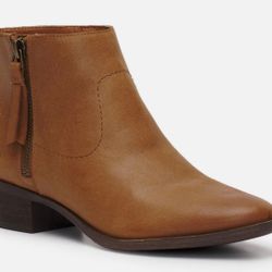 Lucky Brand Blandre Womens Leather Ankle Boots Size 6.5 #170