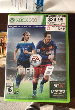 FIFA 16 Xbox 360