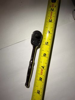 Snap on 1/4” ratchet fine tooth