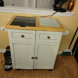 Kitchen Island On Wheels