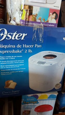 Oster bread maker