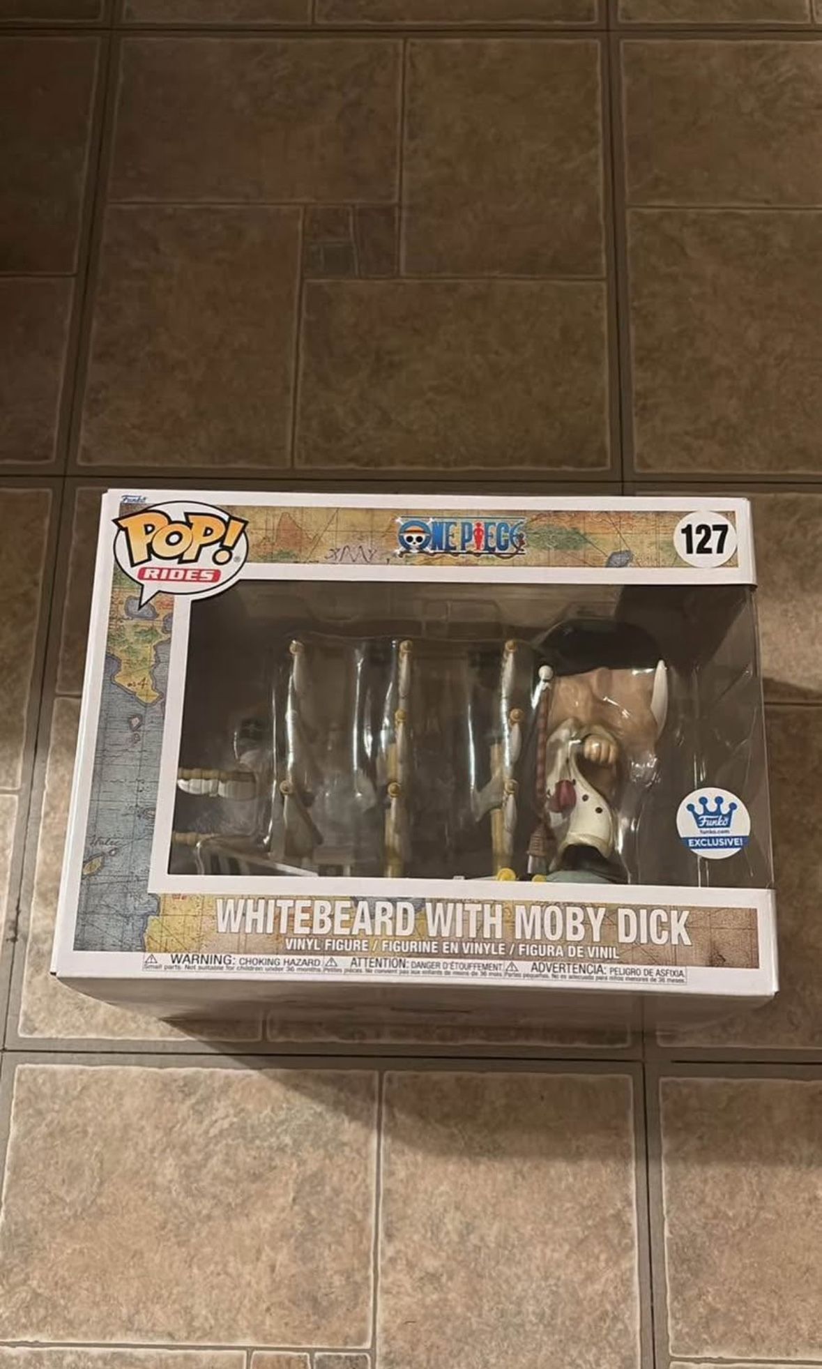 One Piece Whitebeard with Moby Dick Ship Funko POP