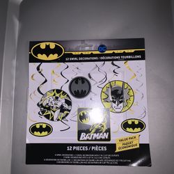 Batman Birthday Party Decoration