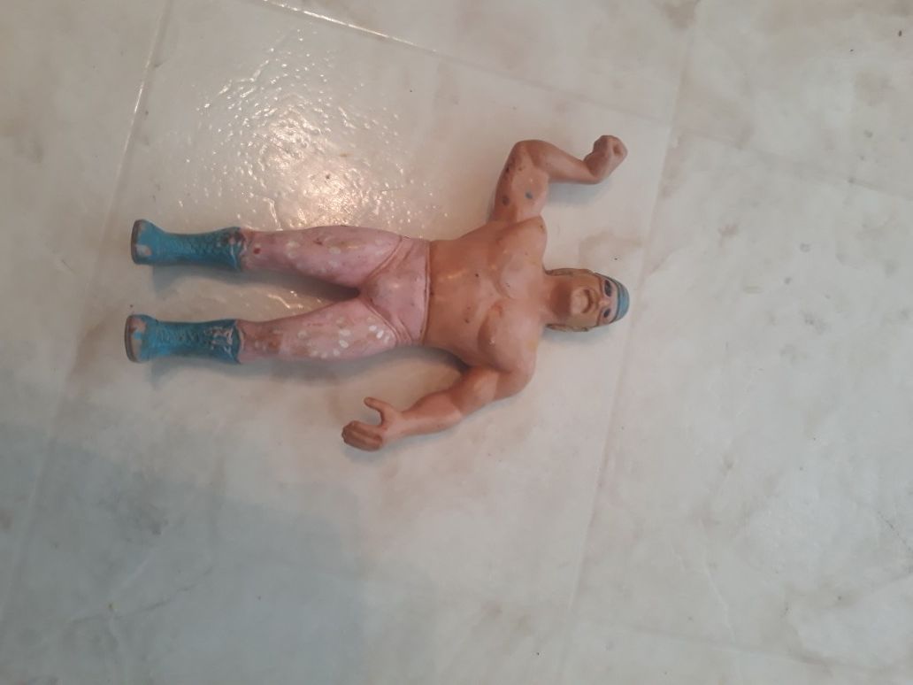 8 inch Hulk Hogan Rubber Wrestler
