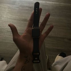 Apple watch series 5 With Custom fit Black Band