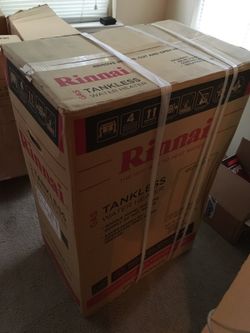 New Rinnai (RU90e N) REU-KB2934WD-US-N Gas Tankless Water Heater for Sale  in Decatur, GA - OfferUp