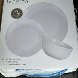12 Piece Dish Set