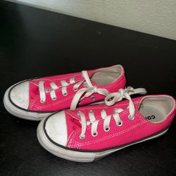 Pink Converse Kids Size 12