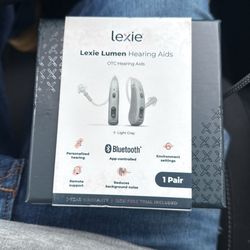 New In Box!! Lexi Lumen Hearing Aids