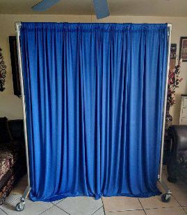 ⭐New set curtains $20 ⭐ size 11ftx11ft stand not for sale Good quality AVAILABLE ⭐⭐
