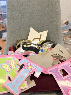 Pre Own Bundle of Birthday Decorations