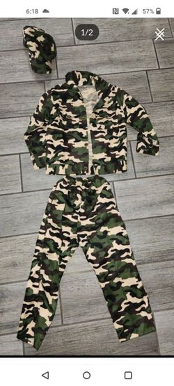Kids Camo 3-Piece Outfit Set costume 5/6