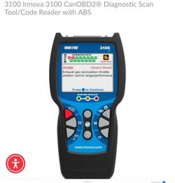 3100 Innova 3100 CanOBD2® Diagnostic Scan Tool/Code Reader with ABS