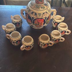 Pottery Set From Germany
