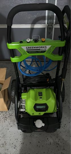 Greenworks Elite 2000 PSI Electric Pressure Washer