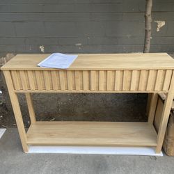 Entryway Table With 2 Drawer