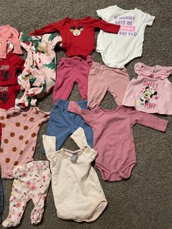 Baby Girl Cloths 25 Dollars For All Sizes 0.3 And 3.6