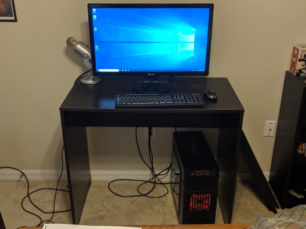 Gaming Computer and Desk