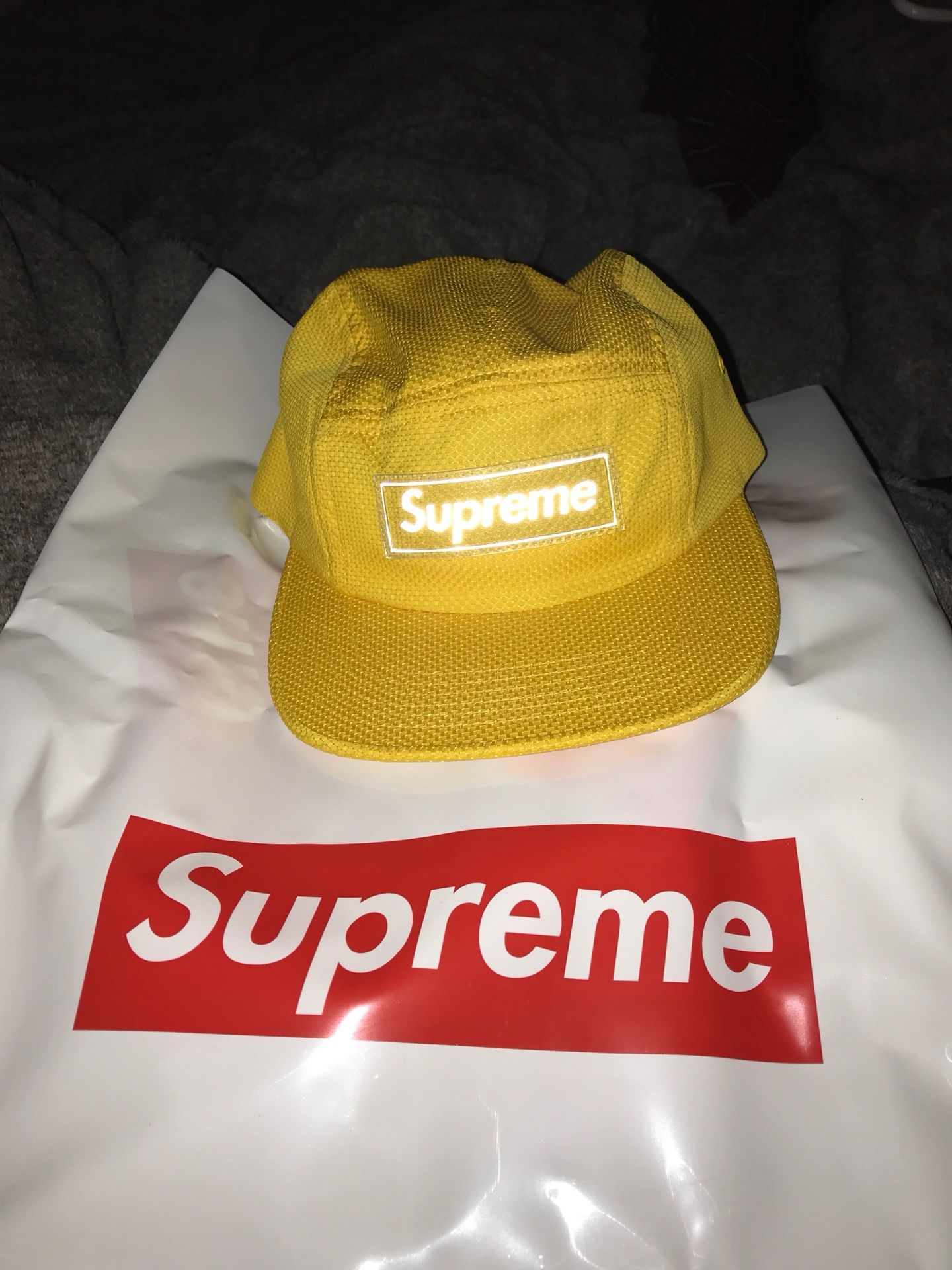 Supreme S/S18 Nylon Pique Camp Cap
