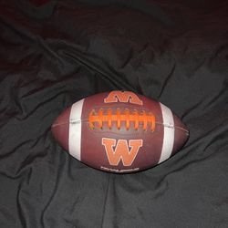Regulation football from washing prep high school 