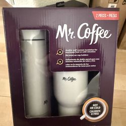 New Mr. Coffee thermal bottle and mug set