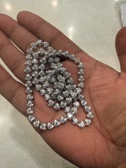4mm tennis chain!! Not what you normally see!