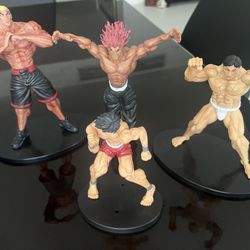 Baki Yujiro Jack Hanma Pvc Action Figure Collection Model Dolls Toys Gifts