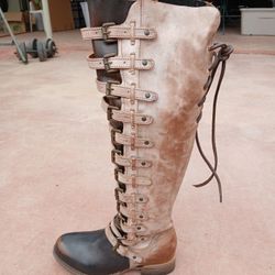 Women's Freebird Leather Boots Size 9