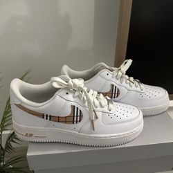 Air Force 1 - Custom Made Burberry Nike 