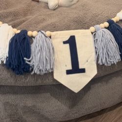 First Birthday Banner