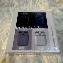 InPods 12 Simple True Wireless Stereo Earbuds V5.0 Pro for iPhone Android