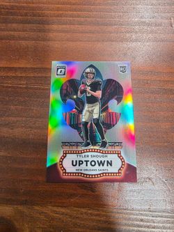 Tyler Shough Donruss Optic Uptown Rookie Card