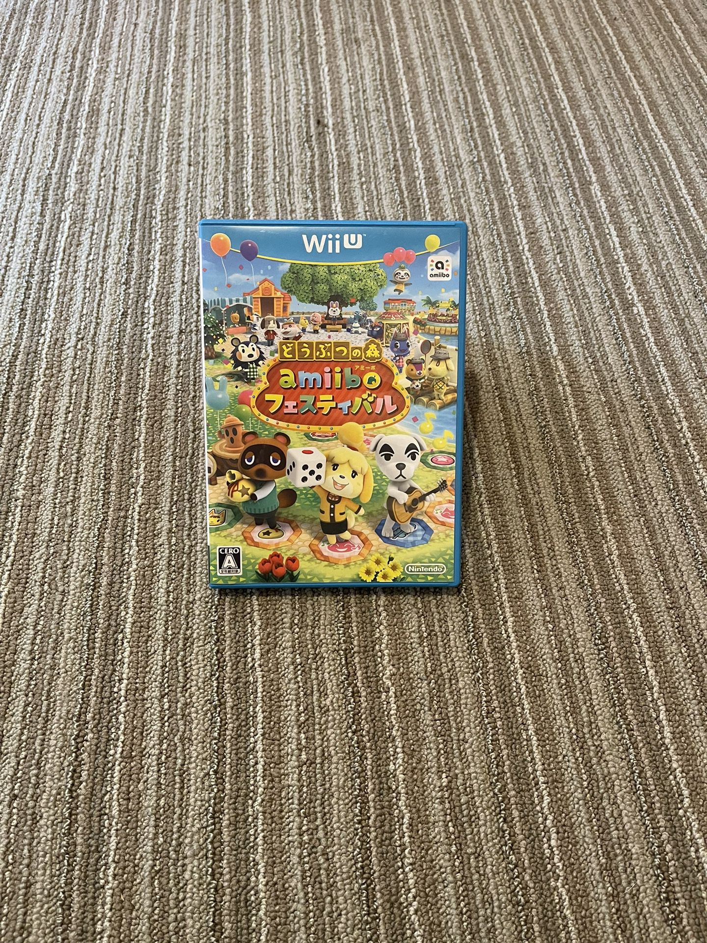 Nintendo Wii U Animal Crossing Japanese Version 