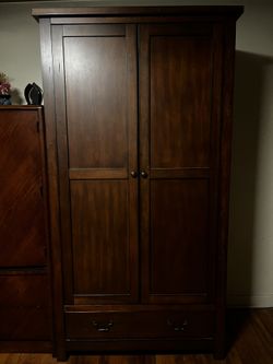 Wood Wardrobe