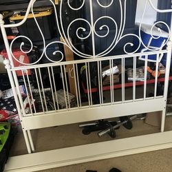 Bed Frame And Box spring (full Size)