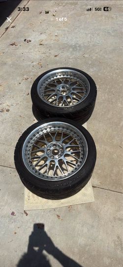 Work Vs-XX wheels set of 2 18x9.5 5x100