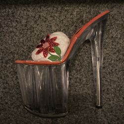 8” Acrylic Heels